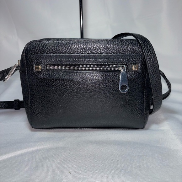 Rebecca Minkoff Black Square Pebbled Leather Crossbody bag - Picture 4 of 10